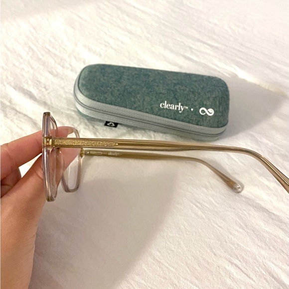 Clearly Derek Pecan Bluelight Glasses - Picture 3 of 4